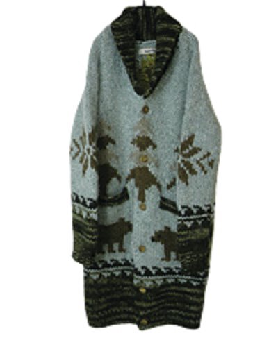 Kapital vintage wool sweater coat