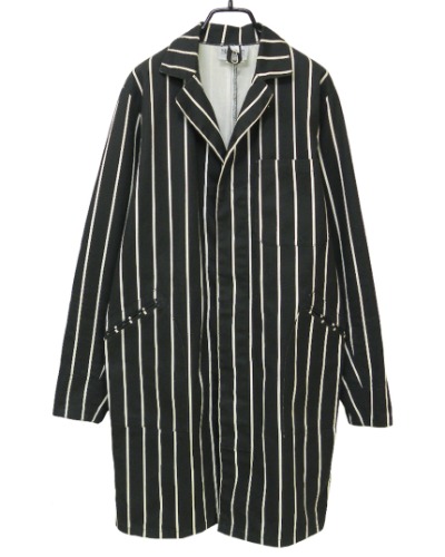 made in england Yarmo striped work coat