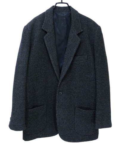 Yohji Yamamoto tweed blazer jacket