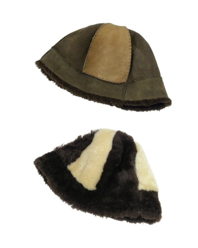 vintage sheepskin hat