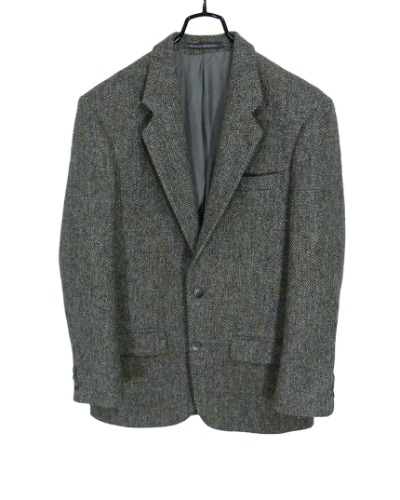 made in england ALEXANDRE × Harris Tweed jacket