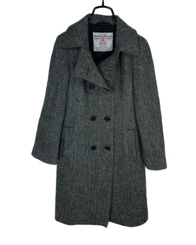 kiyoko takase × Harris Tweed double coat