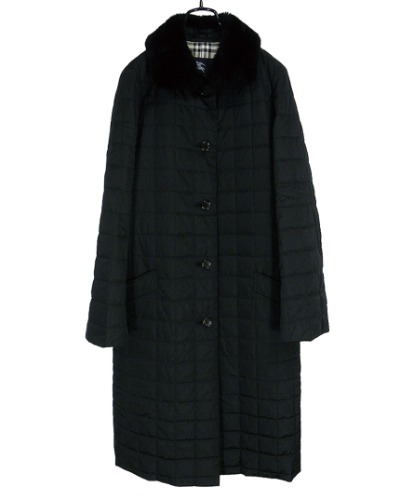 Burberry london quilted long coat