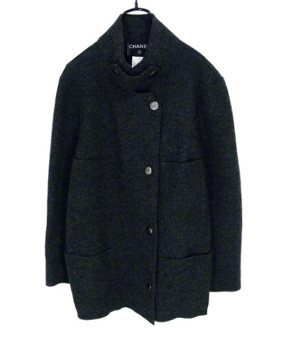made in france CHANEL wool coat