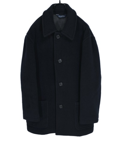 Brooks Brothers Wool single-breasted car coat