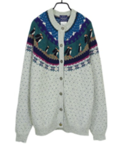 Woolrich vintage 80s nordic sweater