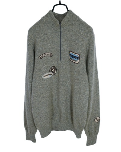 PEARLY GATES wool zip up knit