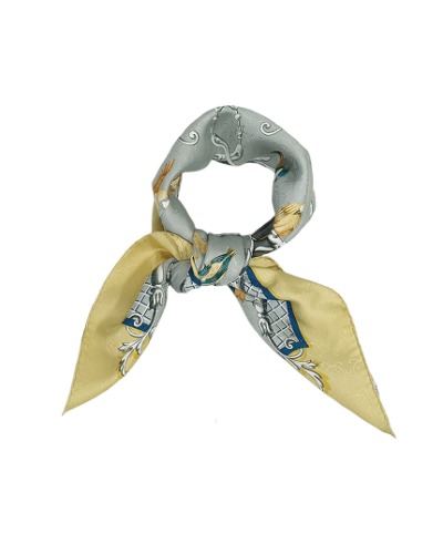 made in france HERMÈS  paris silk scarf