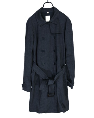 made in italy milano N_8 linen trench coat