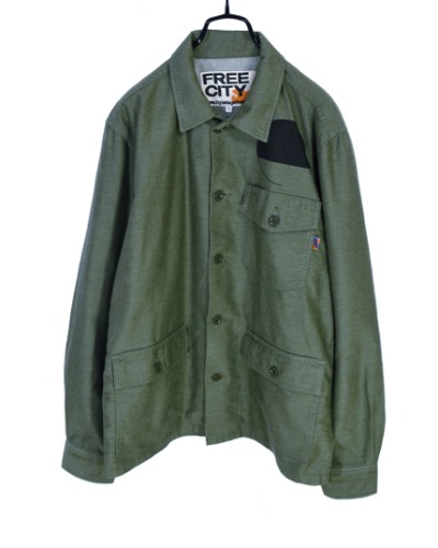 made in JAPAN FREE CITY military jacket