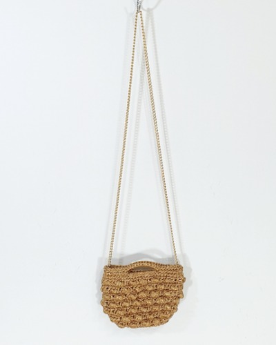 made in italy Caterina Bertini Crochet Mini Bag