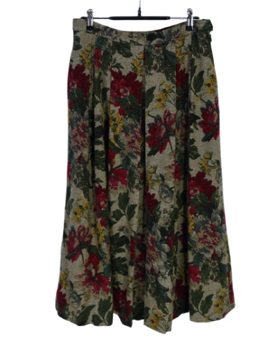 Made in Austria GEIGER floral wool skirt