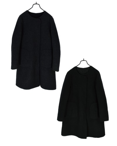 theory luxe reversible coat