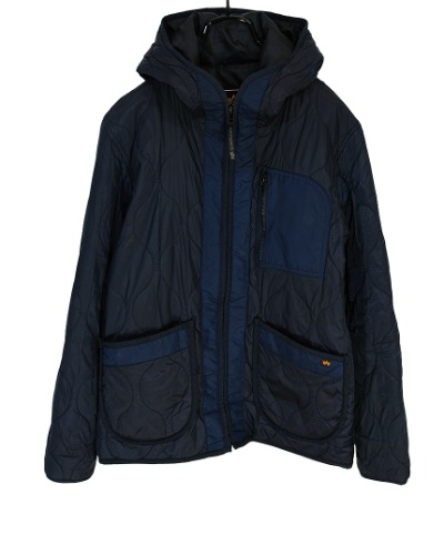 Alpha Industries quilted hooded