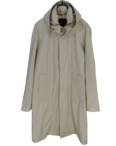 moncler single trench coat