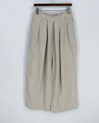 ARTE POVERA ( Linen wide pants) 26~28 inch