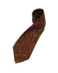 FENDI silk necktie