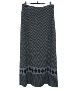 made in italy FENDI wool long skirt