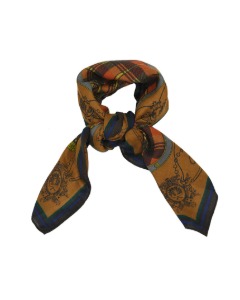LANCEL silk wool scarf