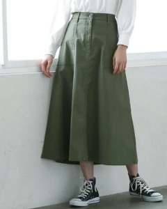 coen stretch long skirt