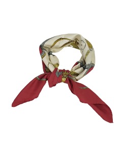 made in france  Hermès-paris vintage silk scarf