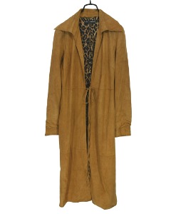 made in italy Dolce &amp; Gabbana goat suede coat