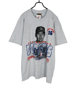 made in USA NUTMEG 90s MLB HIDEO NOMO #16 t-shirt
