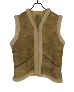 Vintage 70s Shearling Sheepskin vest